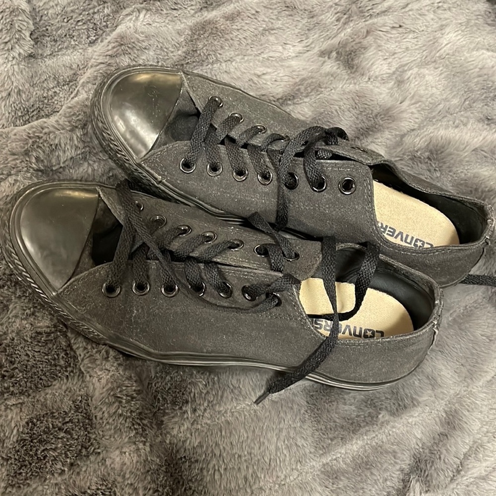 Black converse all stars